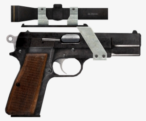 9mm Pistol With Scope Modification - Fallout New Vegas Maria #4272594