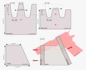 Gunrack-drawing - Homemade Gun Cabinet Plans #4273012