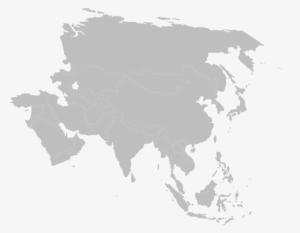 Continent - Asia Continent Map Png #4273091