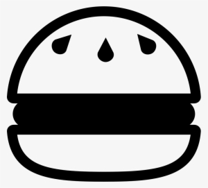 Hamburger With Sesame Seeds Comments - Hamburguesa Icono Vector Png #4273878