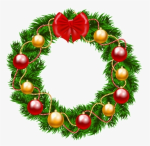 Christmas Wreath Png Clipart Wreath Christmas Day Clip - Wreath Christmas Clip Art #4273910