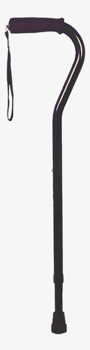 Walking Stick Png Images - Drive Medical 10306-6 Off Set Gel Walking Cane - Black #4274084
