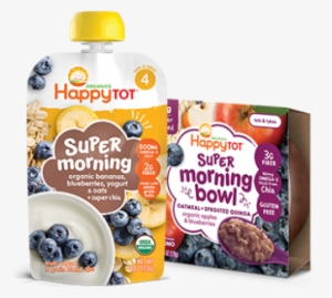 Super Morning Bowls - Happy Family Happy Tot Superfoods - Green Bean, Pear #4274228