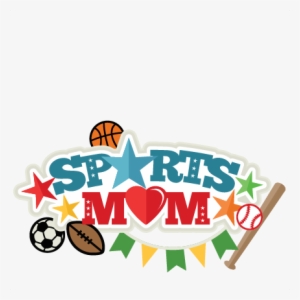 Sports Mom Title Svg Scrapbook Cut File Cute Clipart - Scalable Vector Graphics #4274514