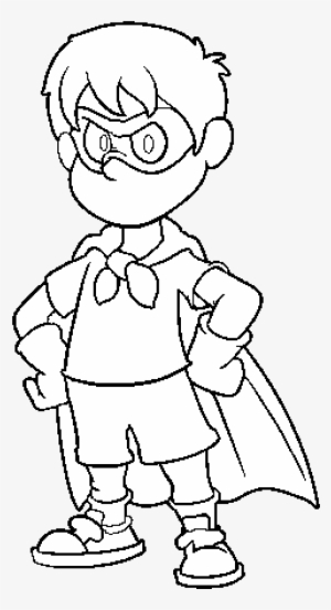 Drawing Marvel Super Heroes 177 - Dibujos De Niños Con Capas Para Colorear #4274734