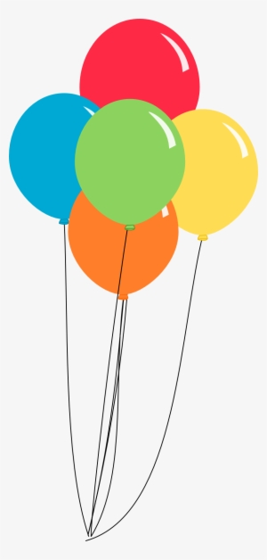 Desenho De Bolas De Aniversario - Bolas De Festa Png #4274810