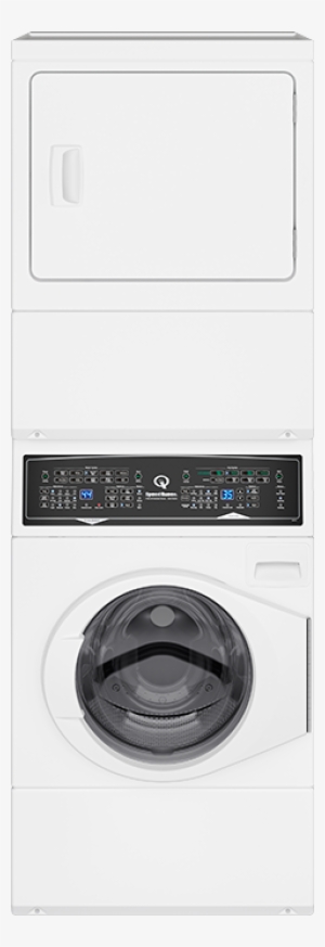 Speed Queen® Sf7000wg Stack Laundry White Atge9asp115tw01 - Washing Machine #4274811