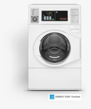 Commercial Front Control Front Load Washer - Speed Queen White Commercial Front Loading Washer - #4275018