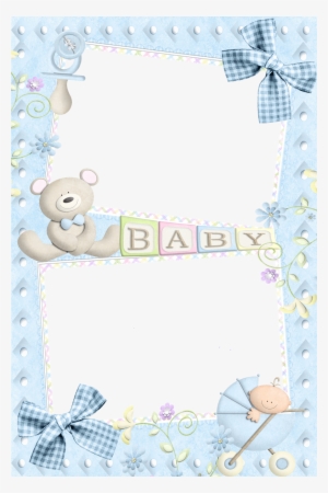 Photo Layers, Frame Template, Baby Boy Photos, Borders - Baby Frames For Photoshop #4275095