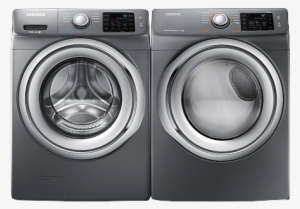 Image For Samsung Front Load Washer And Dryer Set - Samsung Front Load Washer And Dryer #4275406