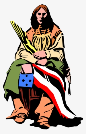 Vector Illustration Of North American Indigenous People - Amazon Kindle #4276003