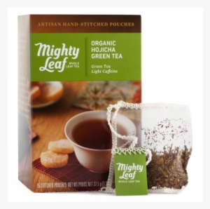 Organic Hojicha Tea Bags - Mighty Leaf - Green Tea Organic Green Dragon - 15 Tea #4276578