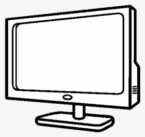 Flat Screen Coloring Page - Imagenes De Pantalla Para Colorear #4276867