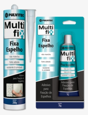 Multifix Fixa Espelho - Adesivo Multifix Fixa Espelho 75g Pulvitec #4277046