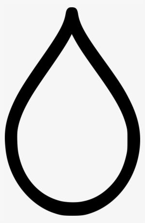 Water Drop Blood - Rain Drop Clip Art Black And White #4277617
