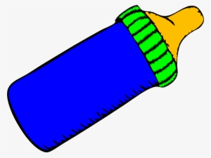 How To Set Use Baby Bottle Blue Green Clipart - Baby Bottle Clipart #4278258