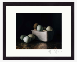 Eggs Frame With Matted Print #4278342