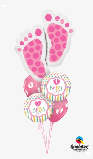 Sweet Baby Feet Balloon Bouquet - Baby Feet Balloon Bouquets #4278692