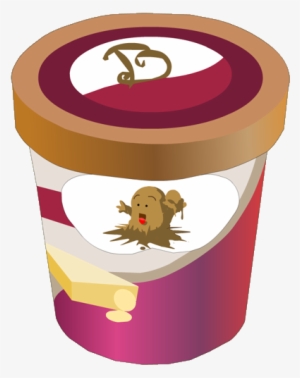 Mushden Ice Cream - Cartoon #4279117