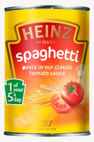 Heinz Spaghetti Hoops In Tomato Sauce Can 400 G - Heinz Spaghetti - 400 G Can #4279599
