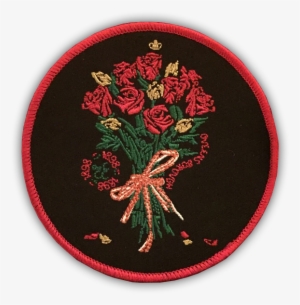 Image Of Buddin' Out Patch - Cross-stitch #4280372