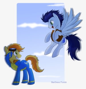 Accessory Swap, Artist - Mlp Soarin And Braeburn #4281086