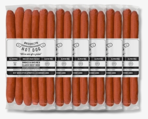 Brooklyn Hot Dog Company Classic Beef Hot Dogs, 13 #4281252