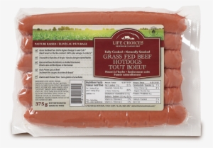 Our Grass Fed Beef Hot Dogs Are Made With Grass Fed - Life Choices All Beef Hot Dogs #4281327
