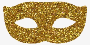 Máscara Carnaval Dourada Png - Mascara De Carnaval Fundo Transparente #4282600
