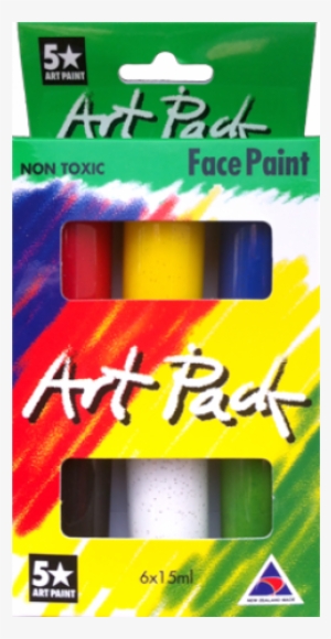 Art Pack - Face Paint Set 6 Colors 15ml #4282830