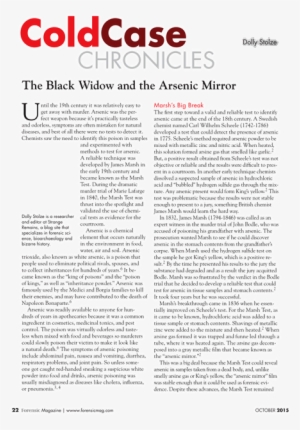 The Case Of Marie Lafarge And How An Arsenic Mirror - Text Page - Holy Land - The Necropolis #4282831