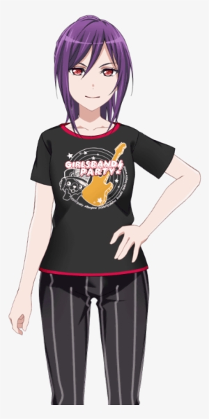 Girls' Band Party Shirt Live2d Model - Girls Band Photo Png #4282997