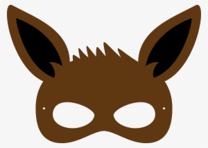 Molde De Máscara Infantil Para Imprimir - Pokemon Masks To Print #4283562