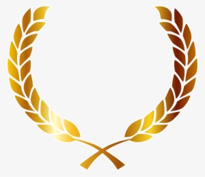Laurel Wreath Bay Laurel Euclidean Vector Clip Art - Golden Laurel Wreath Png #4283628