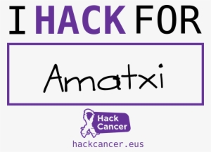 Hackcancer Aste Bete Barru Izango Da Minbizia Hackeatuko - Circle #4284169