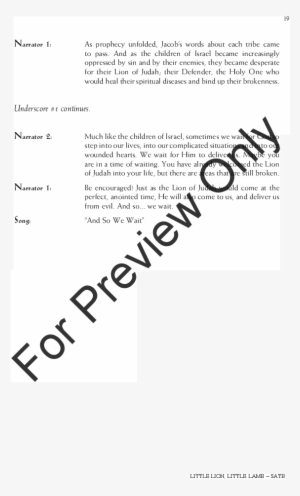 Little Lion, Little Lamb Thumbnail - Abandoned Funhouse Sheet Music #4284684