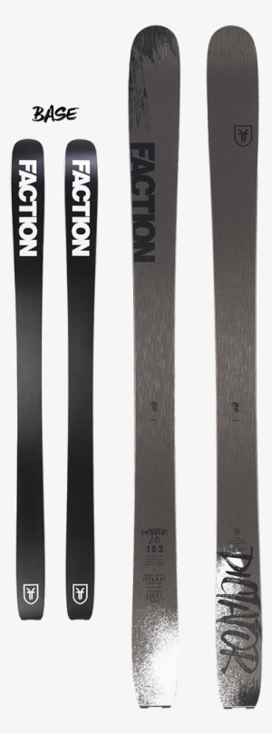 Dictator 2 - - Faction Candide Ct 3.0 Ski Only Skis 182cm Red/white #4285612