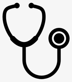 Icono-medico - Stethoscope Silhouette #4285660