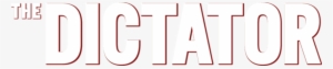 The Dictator #4285733