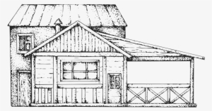 Hand Painted House Transparent - Download #4286105