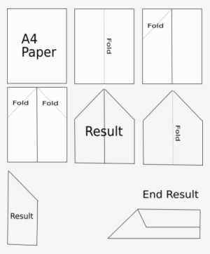 Paper Plane Diagram - Diagram #4286393
