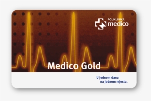 The Medico Gold Card Is Valid Only Upon The Presentation - Gold #4286814