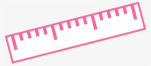 Pink Ruler Clipart #4286815