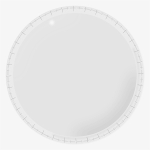 How To Set Use Round Plastic Ruler Svg Vector - Round Lens Png #4286897