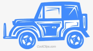 Jeep Royalty Free Vector Clip Art Illustration #4287071
