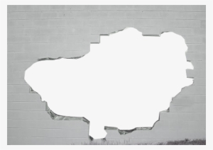 Share This Image - Wall Crack White Png #4287384