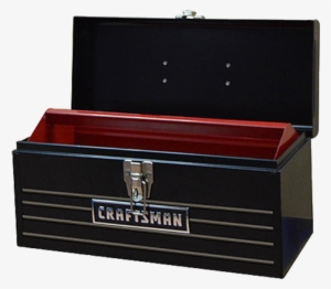 16-inch Metal Hand Box - Craftsman 16" Metal Hand Box, Black #4287569