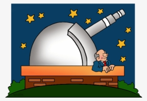 Outer Space Clip Art By Phillip Martin, Stars - Observatory Clipart #4287930