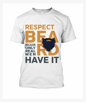 Respect Beard - T-shirt #4288438