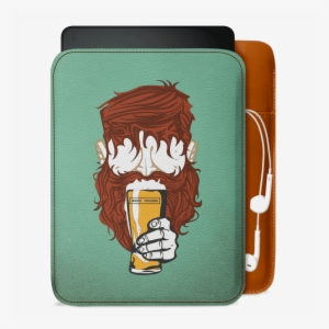 Dailyobjects Beer Sphere Beard Real Leather Sleeve - Iphone 6s #4288667